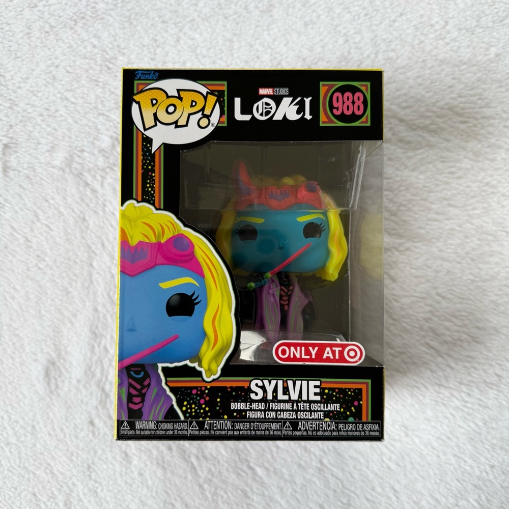 Funko Pop! Vinyl: Marvel - Sylvie (Black Light) - Target (Exclusive) #988